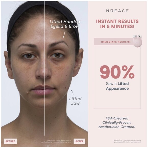 NIB Sealed NuFace Mini Facial Toning Device (gray) - Picture 4 of 7